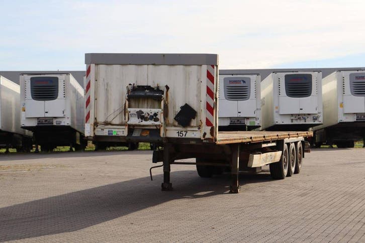 Veiling: Platte Oplegger Krone SD 2013, Auto's, Vrachtwagens, Ophalen