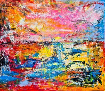 Jovan Srijemac (1962) - Landscape of dreamers - (XXL)
