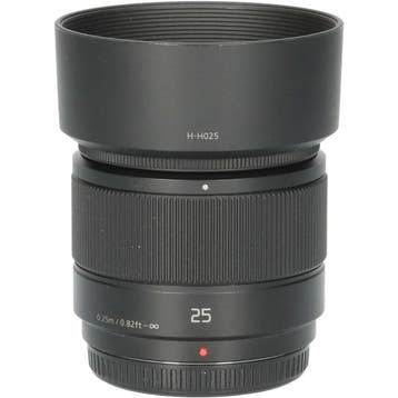 Tweedehands Panasonic Lumix G 25mm f/1.7 - Zwart CM0120, Audio, Tv en Foto, Ophalen of Verzenden, Gebruikt, Overige typen