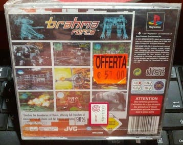 Sony - Playstation 1 (PS1) - Brahma Force - Videogame - In, Nieuw