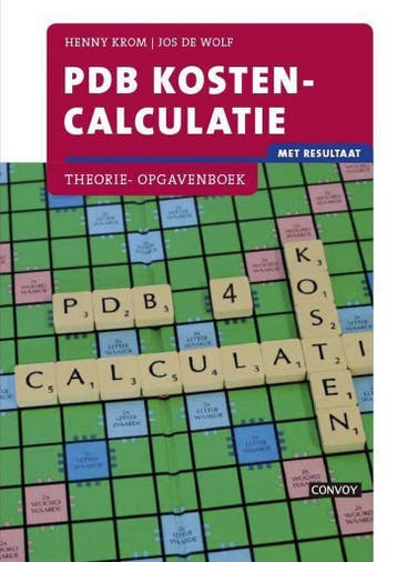 PDB Kostencalculatie Theorie-/opgavenboek 9789491725739, Verzenden, Gelezen, J.S. de Wolf