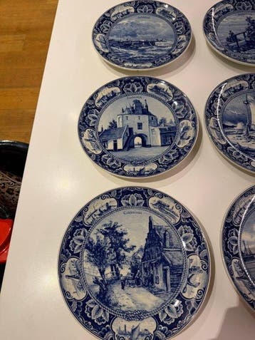 Westraven - Plat (12) - Porcelaine - “Autour de la
