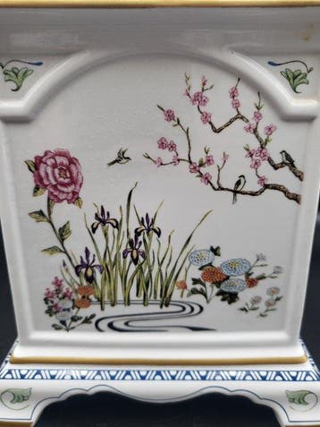 Horloge - Franklin Mint – Horloge de table en porcelaine