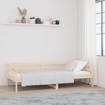 vidaXL Slaapbank zonder matras 80x200 cm massief grenenhout, Verzenden