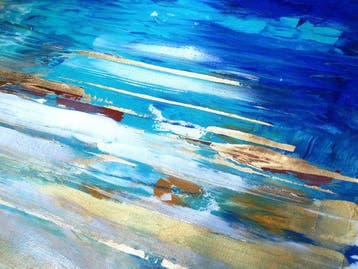 Bianca Pettrau (1972) - Citrine lazuli de la serie Filon