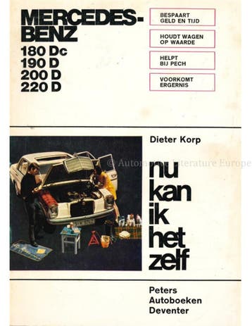 MERCEDES-BENZ DIESEL 180 Dc | 190D | 200D | 220 D (NU KAN, Nieuw