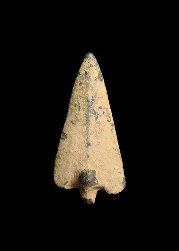 Égypte ancienne Bronze Arrowhead (Sans prix de réserve)