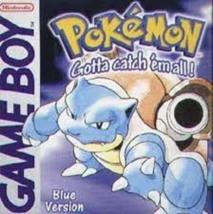 Pokemon Blue Version - Beschadigd - Gameboy Classic (Loss..., Games en Spelcomputers, Games | Nintendo Game Boy, Zo goed als nieuw