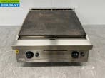 RVS Zanussi bakplaat grillplaat 80 cm GAS Horeca, Ophalen of Verzenden