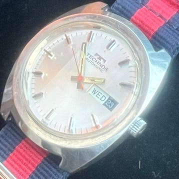Technos - Day-Date - Zonder minimumprijs - Heren - 1970-1979, Nieuw