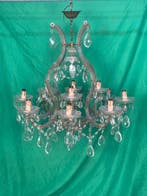 Kroonluchter - Kristal - Kroonluchter met 13 lampen, Antiek en Kunst