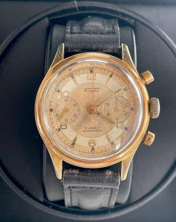 Fludo – Cronografo Carica manuale Svizzero - 21 Chronoscaph, Nieuw