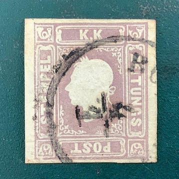 Oostenrijk 1858 - Krantenzegel met correcte marges - Michel, Postzegels en Munten, Postzegels | Europa | Oostenrijk, Gestempeld
