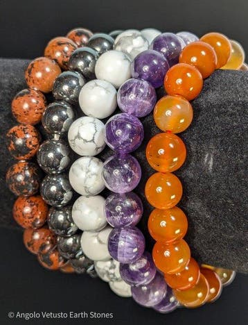 Natuurlijke hoogwaardige edelsteenarmbandencollectie – set