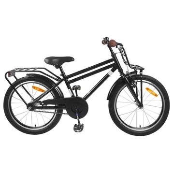 vidaXL Kinderfiets 20 Inch voor 6-11 jaar oud Zwart, Verzenden, Nieuw