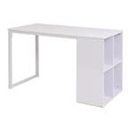vidaXL Schrijftafel 120x60x75 cm wit, Huis en Inrichting, Verzenden, Nieuw