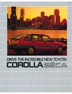 1985 TOYOTA COROLLA BROCHURE ENGELS