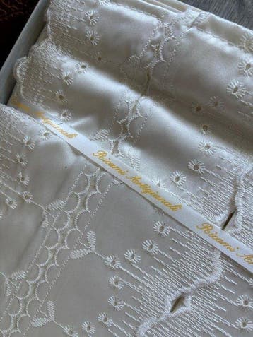 La Maison dItalie – Ricami Artigianali - Parure de Draps de