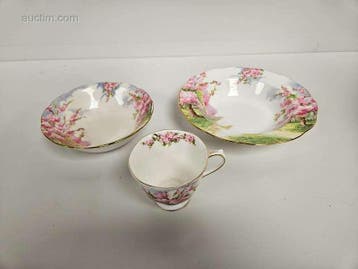 porseleinen servies Royal Albert Blossom Time