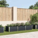 vidaXL Plantenbak verhoogd 240x80x45 cm gegalvaniseerd staal, Verzenden