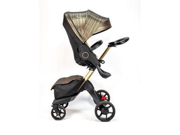 Veiling - Stokke XPLORY X Ltd. Gold Black COG - Luxe kinderw, Kinderen en Baby's, Nieuw