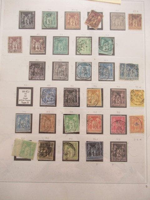 Frankrijk - Verzameling postzegels, Timbres & Monnaies, Timbres | Europe | France