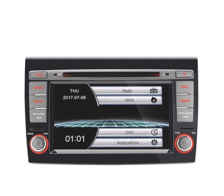 Autoradio Type Oem Pour Fiat Bravo 07-14 Usb Gps Tactil 7  H, Autos : Divers, Navigation de voiture, Envoi