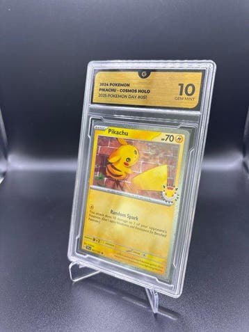 Pokémon - 1 Graded card - Pikachu 051 Pokemon Day Promo - GG, Nieuw