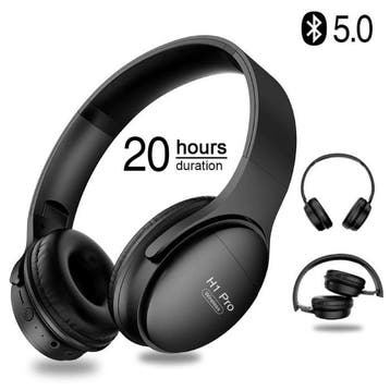 H1 Pro Bluetooth 5.0 Koptelefoon Draadloze Headphones HiFi, Verzenden