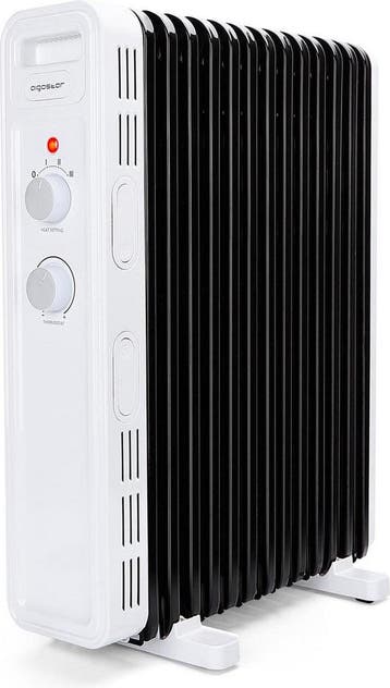 Olieradiator - 2500W Heater - Elektrische kachel - met Therm, Doe-het-zelf en Bouw, Verwarming en Radiatoren, Verzenden, Nieuw