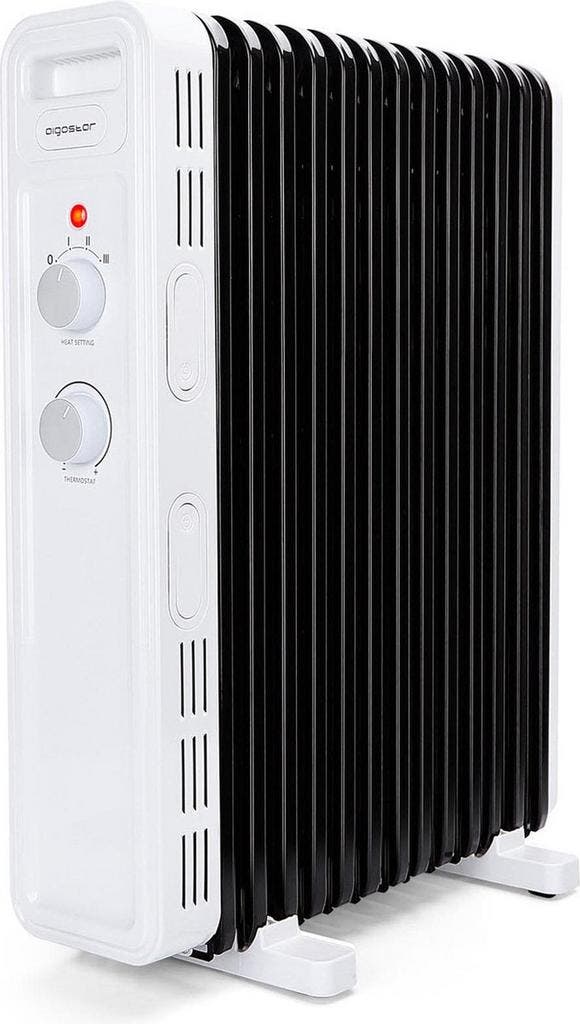 Olieradiator - 2500W Heater - Elektrische kachel - met Therm, Doe-het-zelf en Bouw, Verwarming en Radiatoren, Nieuw, Verzenden