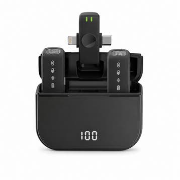 DrPhone VoxClip Draadloze Clip Microfoon – USB-C &, Verzenden, Nieuw