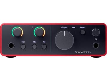 Focusrite Scarlett Solo (4th Gen) - Audio-interface - USB -, Verzenden, Nieuw