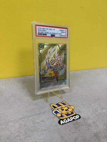 Bandai - 1 Graded card - Dragon Ball - PSA 10 – Son Goku, Nieuw