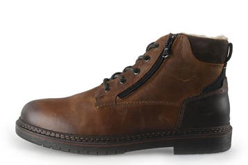 Nelson Veterboots in maat 43 Cognac, Kleding | Heren, Schoenen, Overige kleuren, Verzenden, Boots, Zo goed als nieuw
