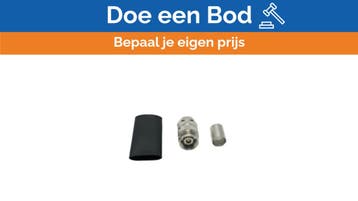 Bieden: RF Huber Suhn N-Type Male RF Connector 11mm Crimp, Ophalen of Verzenden, Nieuw