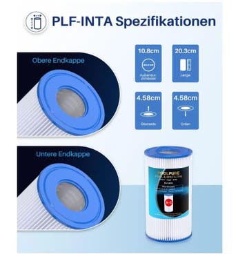 POOLPURE filter voor type A of C, compatibel met Intex 29..., Ophalen of Verzenden, Nieuw