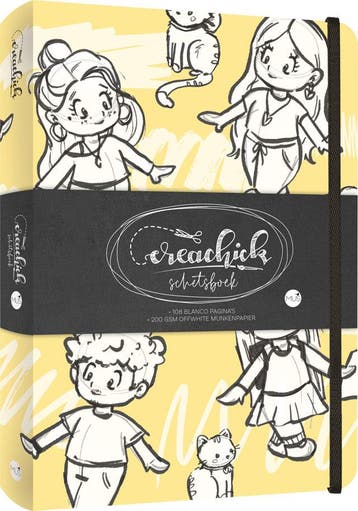 CreaChick Schetsboek (Nieuw), Verzenden, Nieuw