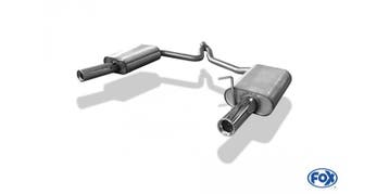 FOX Audi A4 type B6 diesel einddemper rechts/links - 1x76 ty, Verzenden, Nieuw