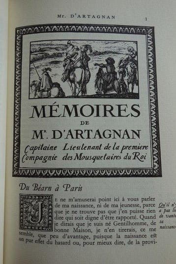 Mémoires de Mr. DArtagnan - Capitaine Lieutenant de la, Antiek en Kunst