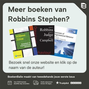 Organizational Behaviour 9780273719397 Robbins Stephen, Verzenden, Gelezen, Robbins Stephen