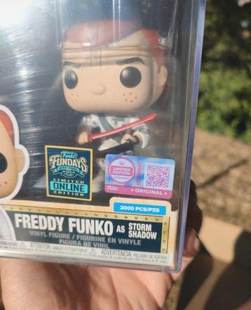 Funko - Funko Pop Freddy Funko As Storm Shadow -2000pcs