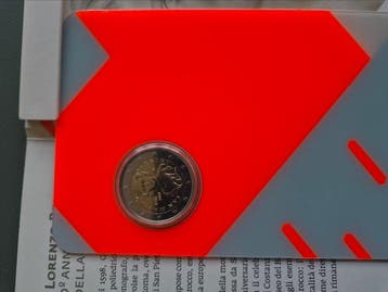 San Marino. 2 Euro 2016/2018 (4 coincards) (Zonder