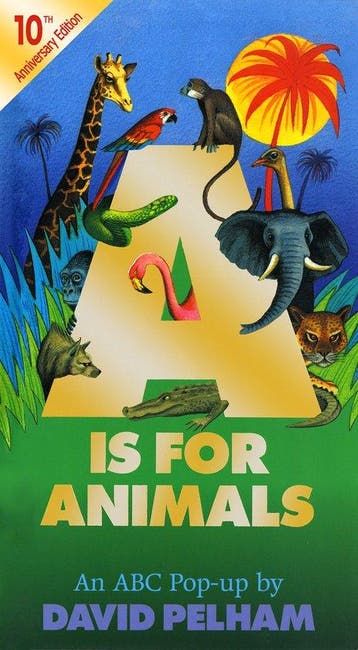 A is for Animals 9780689847066 David Pelham, Verzenden, Zo goed als nieuw, David Pelham