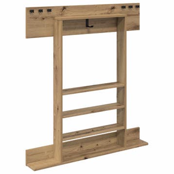 vidaXL Biljartkeu-stand Bewerkt hout 93 x 12 x 103 cm, Sport en Fitness, Biljarten en Poolen, Verzenden, Nieuw
