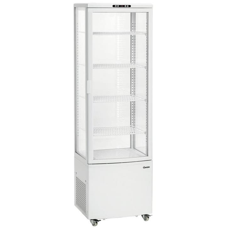 Koelvitrine | 235L | Wit | +2°C/+12°C | 5 Schappen | Wielen, Articles professionnels, Horeca | Équipement de cuisine, Envoi