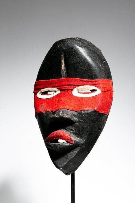 Brandmasker - Dan - Ivoorkust, Antiek en Kunst, Kunst | Niet-Westerse kunst