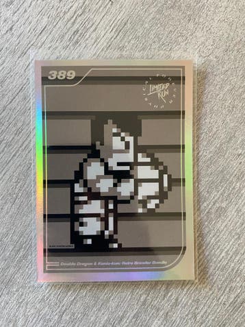 Gen2 #389 Silver Double dragon & Kunio-kun Limited run ga..., Ophalen of Verzenden