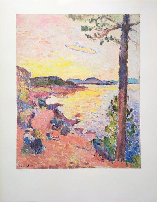 Henri Matisse (1869-1954) (after) - Le Gouter (Golfe de St., Antiek en Kunst, Kunst | Tekeningen en Fotografie