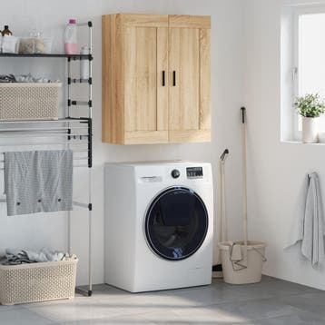 Hangende Kast Sonoma - Tweede kansje, OP = OP! (wandkast), Verzenden, Zo goed als nieuw, Minder dan 150 cm, Minder dan 100 cm